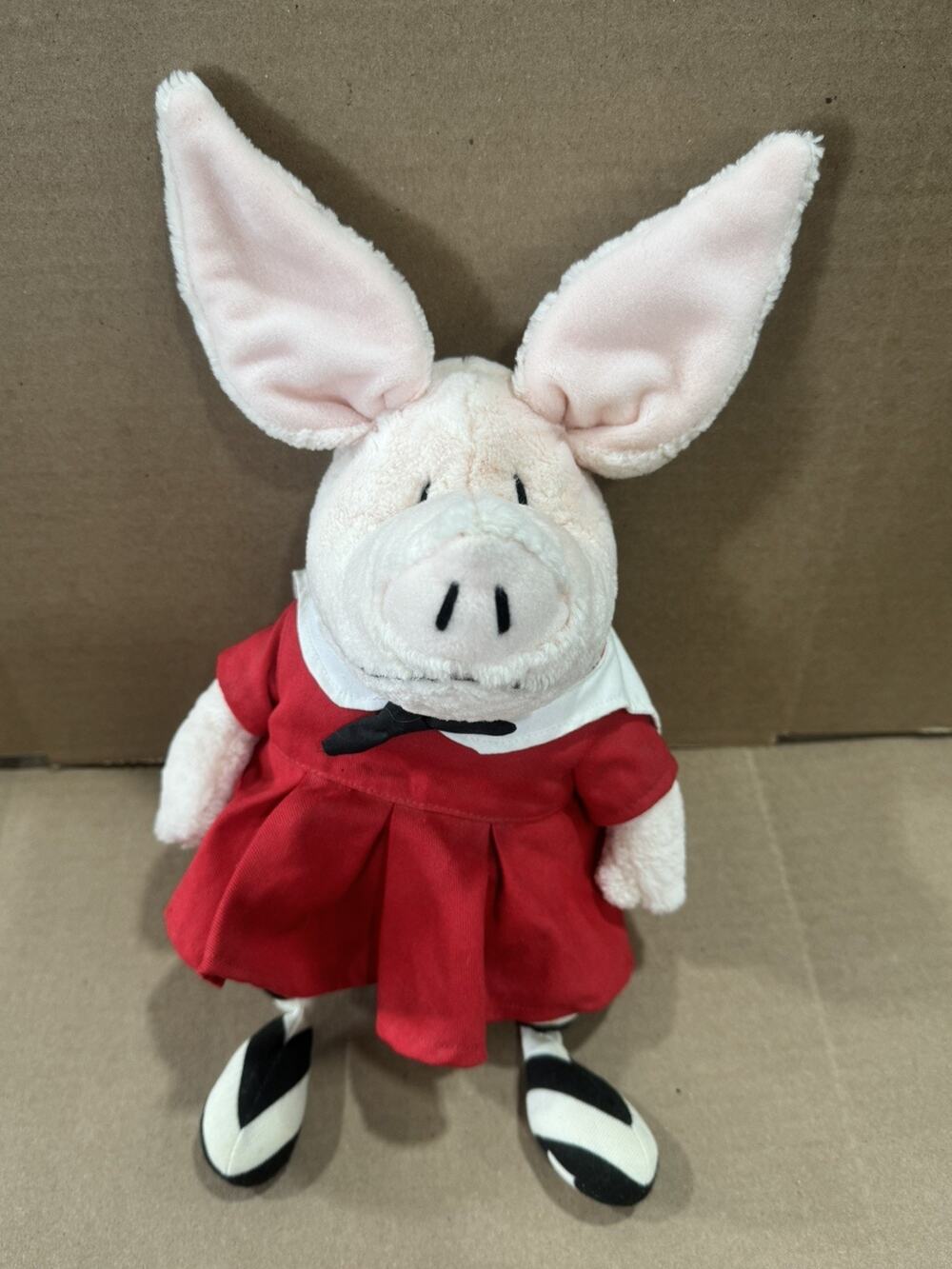 Gund Olivia The Pig 75100 Plush Red Sailor Dress Stuffed Animal Toy -